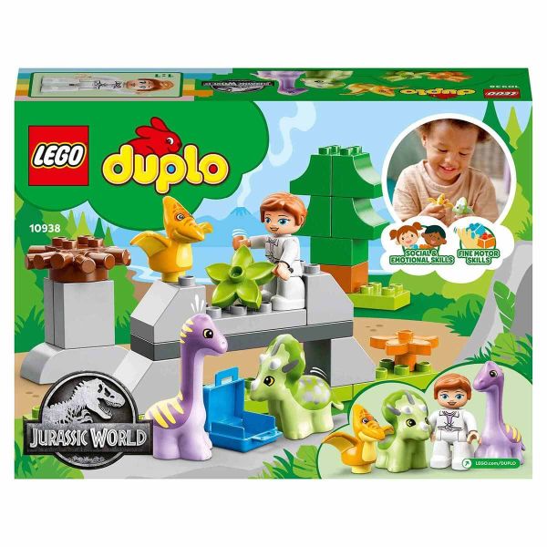 LEGO DUPLO Jurassic World Dinozor Yuvası LDP-10938 Oyuncak Seti