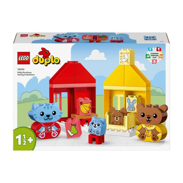 LEGO DUPLO İlk Günlük Rutinlerim: Yemek ve Uyku Zamanı LDP-10414 Oyuncak Seti