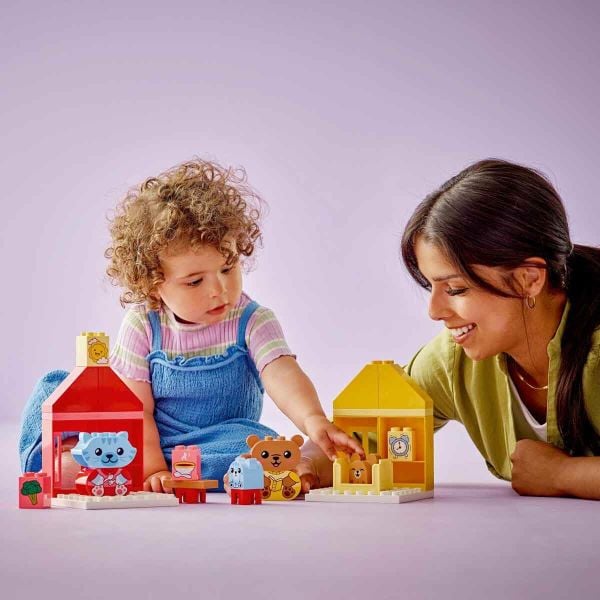 LEGO DUPLO İlk Günlük Rutinlerim: Yemek ve Uyku Zamanı LDP-10414 Oyuncak Seti