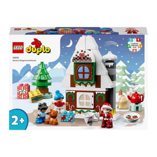 LEGO DUPLO Noel Baba'nın Zencefilli Kurabiye Evi LDP-10976 Oyuncak Seti