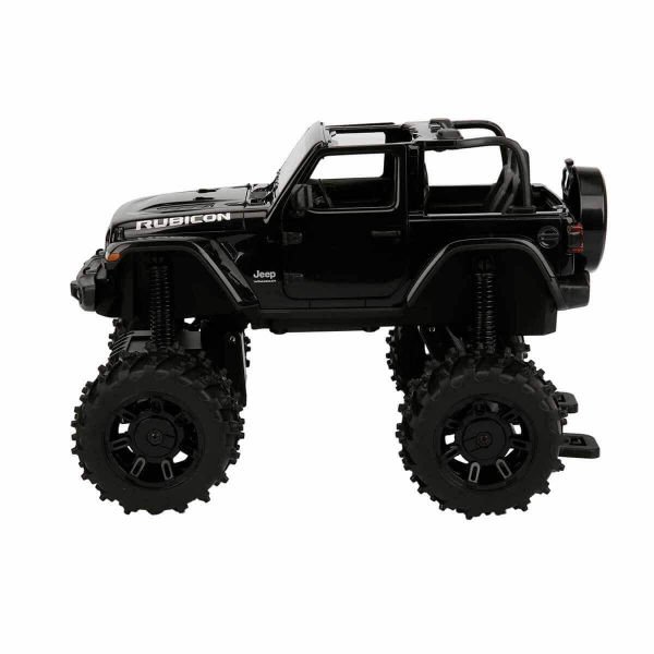 Jeep Wrangler Rubicon 28 cm Uzaktan Kumandalı Araba RST-79410 Siyah