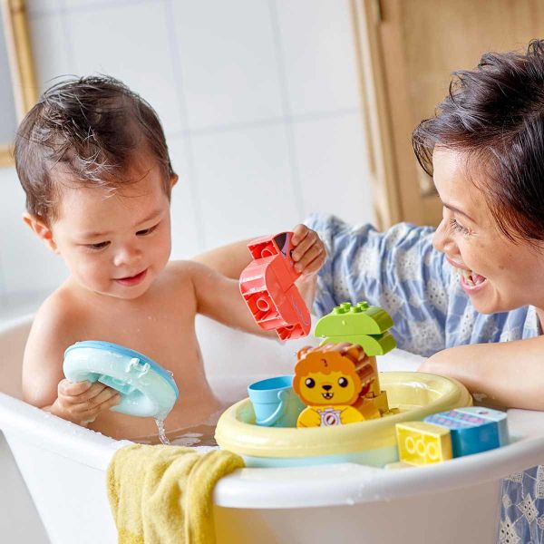 LEGO DUPLO İlk Banyo Zamanı Eğlencesi: Yüzen Hayvan Adası LDP-10966