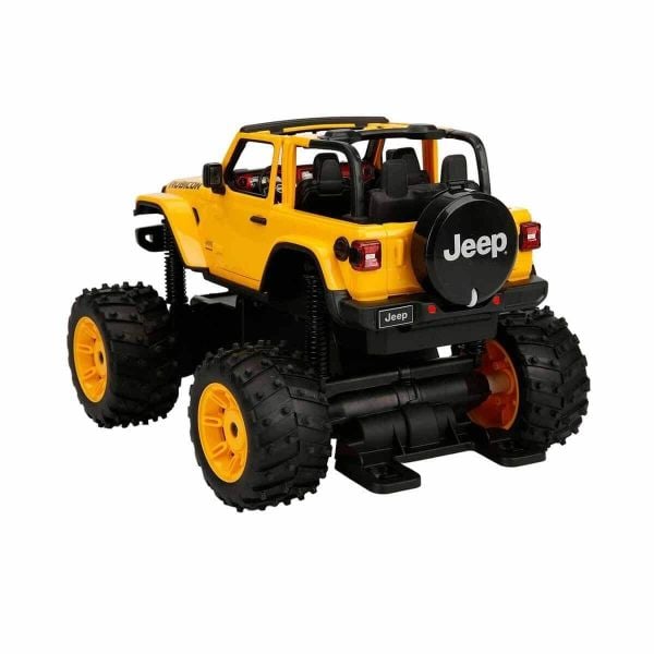 Jeep Wrangler Rubicon 28 cm Uzaktan Kumandalı Araba RST-79410 Sarı