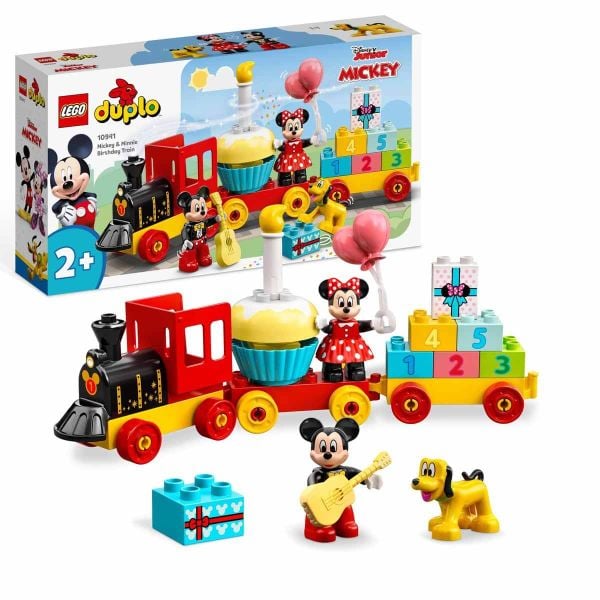 LEGO DUPLO Disney Mickey ve Minnie Doğum Günü Treni LDP-10941 Oyuncak Seti