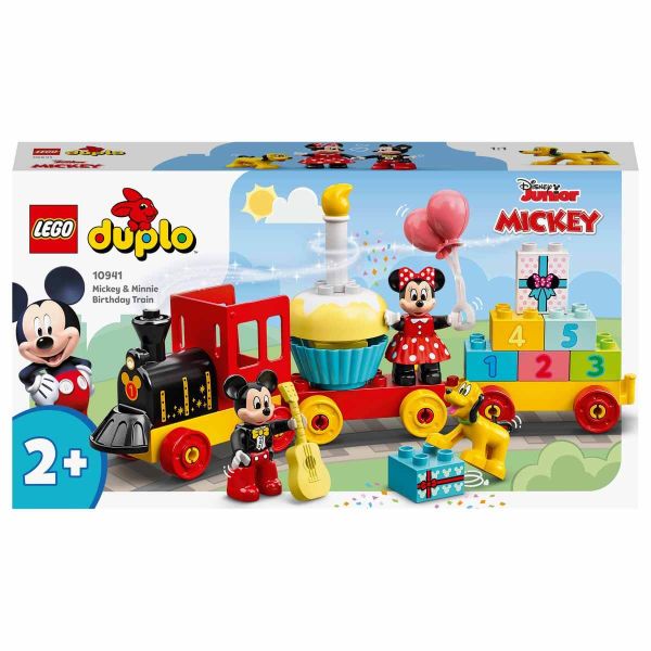 LEGO DUPLO Disney Mickey ve Minnie Doğum Günü Treni LDP-10941 Oyuncak Seti