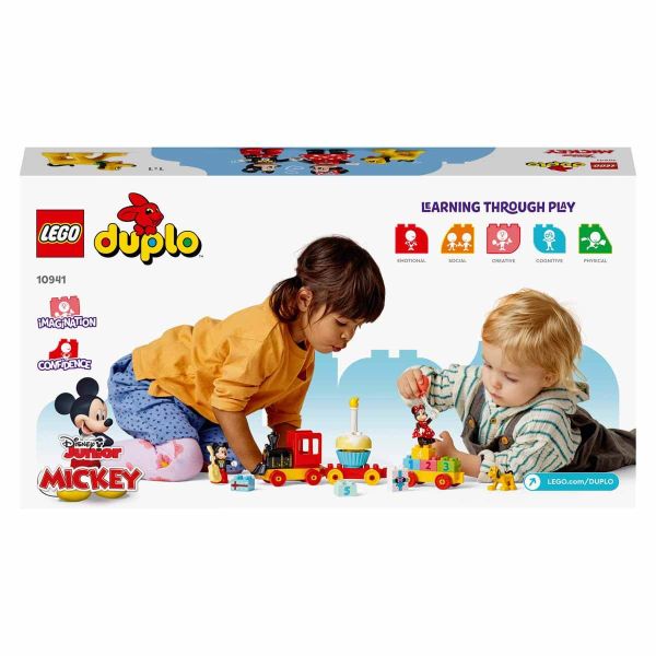 LEGO DUPLO Disney Mickey ve Minnie Doğum Günü Treni LDP-10941 Oyuncak Seti