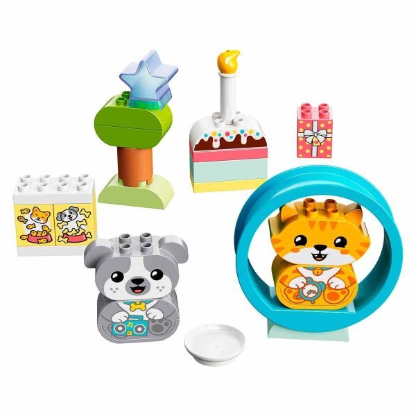 LEGO DUPLO Sesli İlk Yavru Köpeğim ve Yavru Kedim LDP-10977
