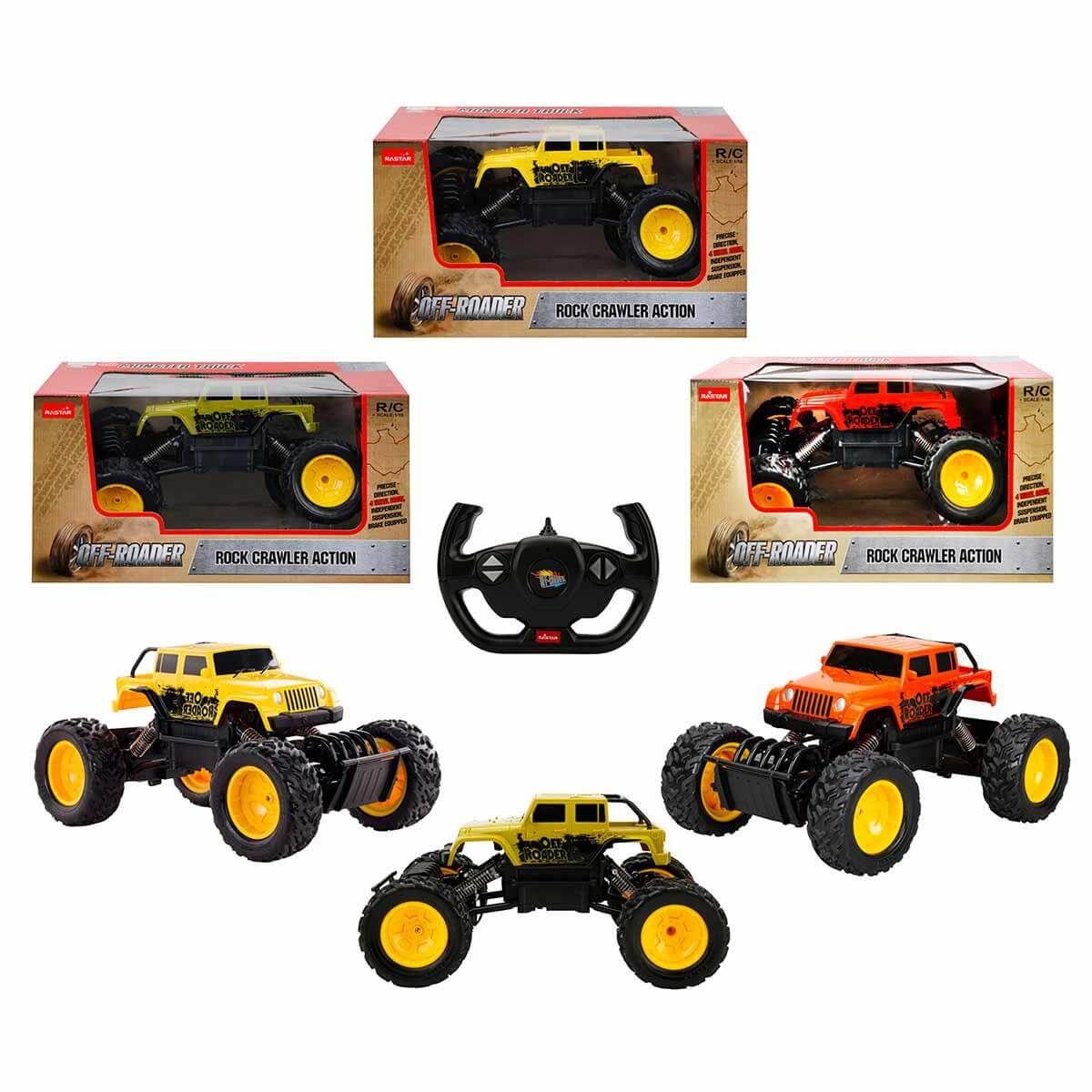 Rock Crawler Jeep 33 cm Uzaktan Kumandalı Aksiyon Aracı RST-59100