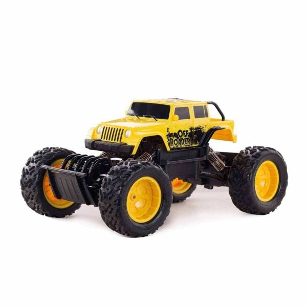 Rock Crawler Jeep 33 cm Uzaktan Kumandalı Aksiyon Aracı RST-59100 Sarı