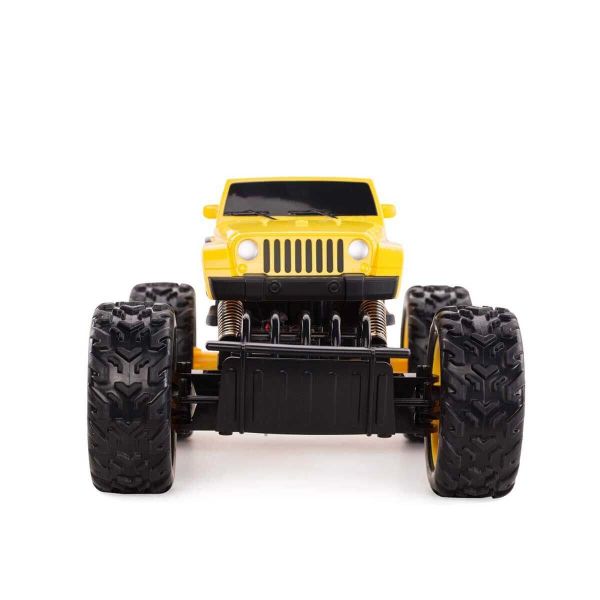 Rock Crawler Jeep 33 cm Uzaktan Kumandalı Aksiyon Aracı RST-59100 Sarı