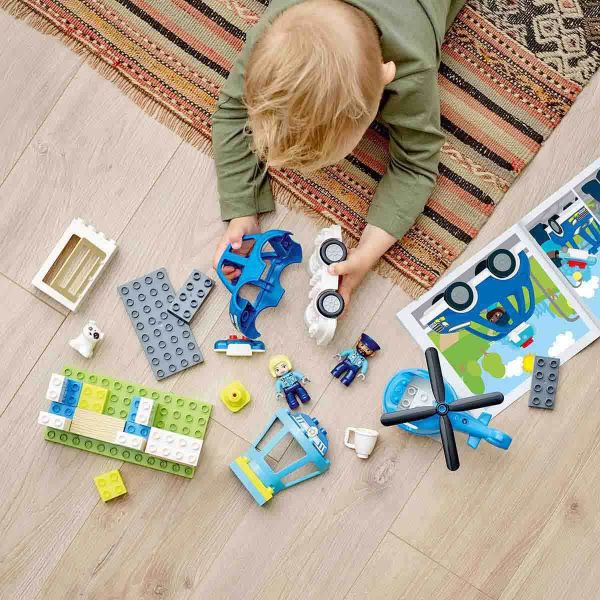 LEGO DUPLO Kurtarma Polis Merkezi ve Helikopter LDP-10959 Oyuncak Seti
