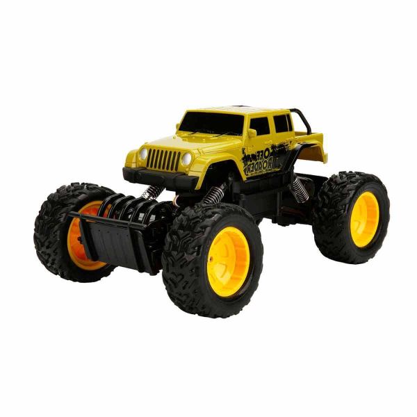 Rock Crawler Jeep 33 cm Uzaktan Kumandalı Aksiyon Aracı RST-59100 Yeşil