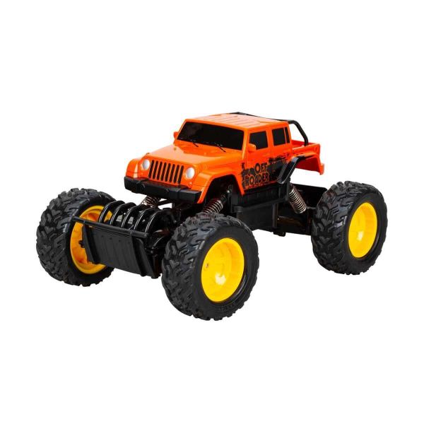 Rock Crawler Jeep 33 cm Uzaktan Kumandalı Aksiyon Aracı RST-59100 Turuncu