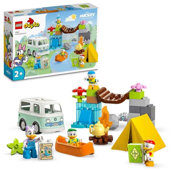 LEGO DUPLO Disney Mickey ve Arkadaşları Kamp Macerası LDP-10997 Oyuncak Seti