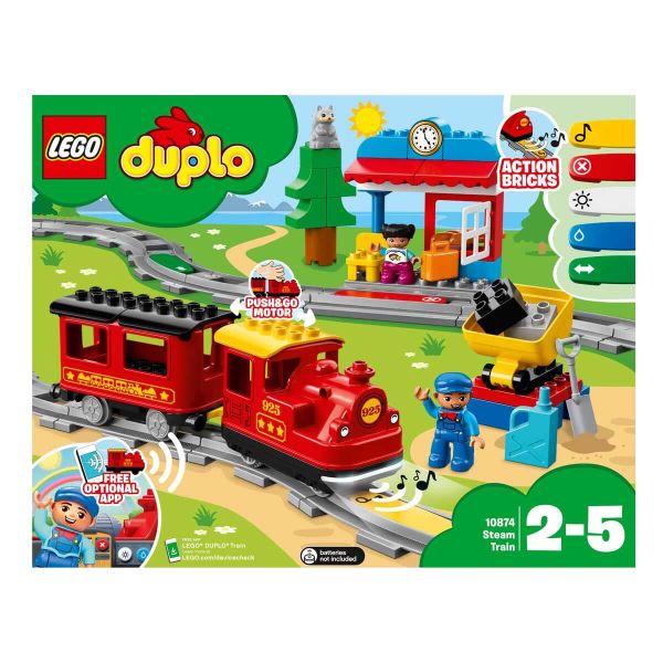 LEGO DUPLO Buharlı Tren LDP-10874 Oyuncak Seti