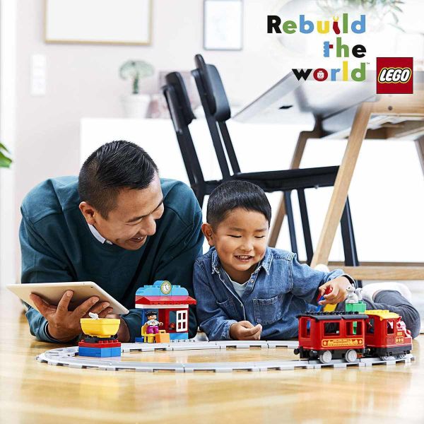 LEGO DUPLO Buharlı Tren LDP-10874 Oyuncak Seti