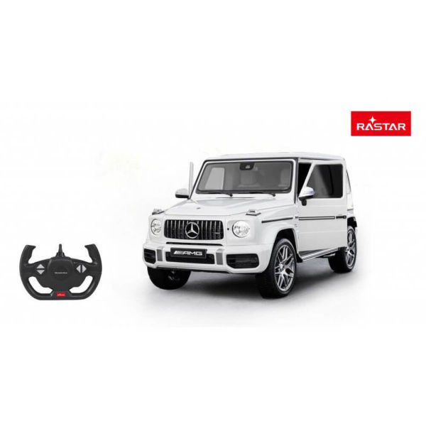 Mercedes Benz G63 AMG 34 cm Işıklı Uzaktan Kumandalı Araba RST-95700 Beyaz