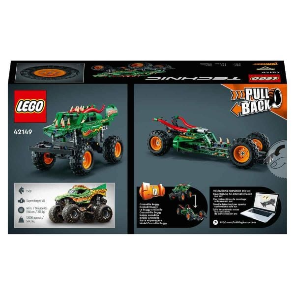 LEGO Technic Monster Jam Dragon LTC-42149 Oyuncak Seti