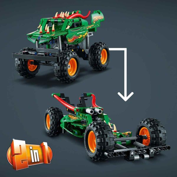 LEGO Technic Monster Jam Dragon LTC-42149 Oyuncak Seti