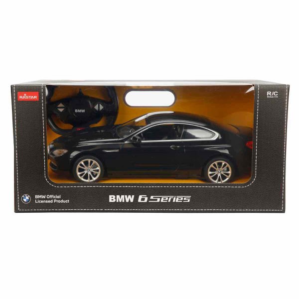 BMW 6 Işıklı 34 cm Uzaktan Kumandalı Araba RST-42600 Siyah