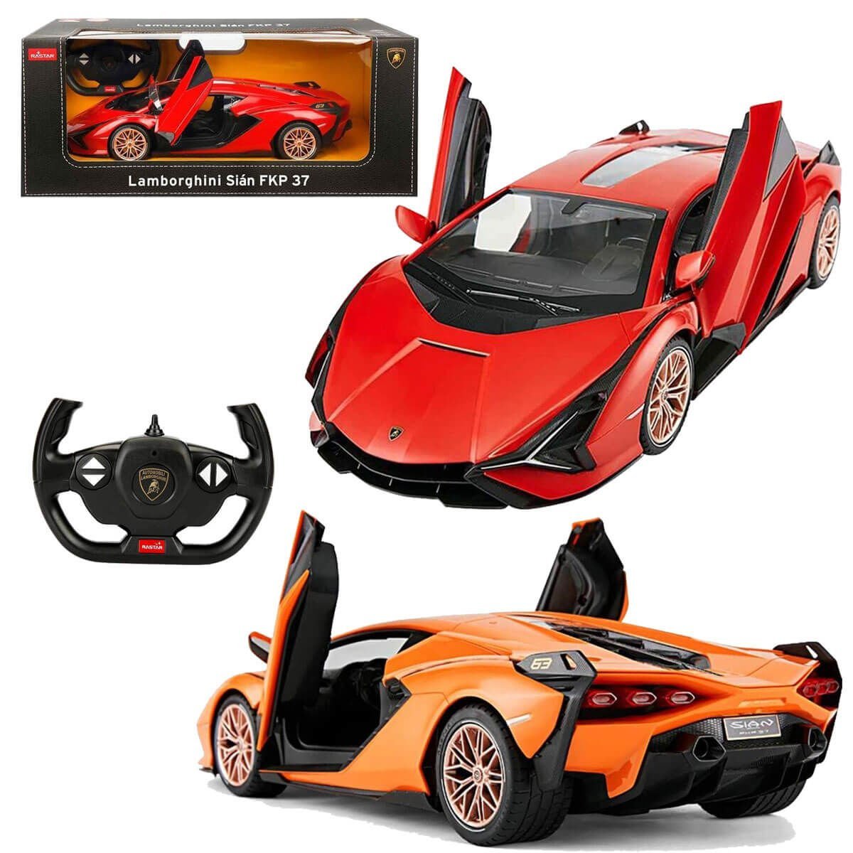 Lamborghini Sian FKP 37 Açılır Kapılı 36 cm Uzaktan Kumandalı Araba RST-97700