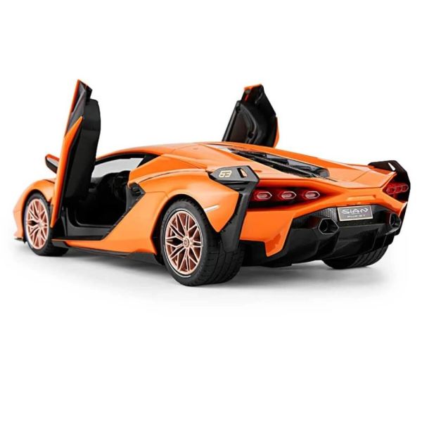 Lamborghini Sian FKP 37 Açılır Kapılı 36 cm Uzaktan Kumandalı Araba RST-97700 Turuncu