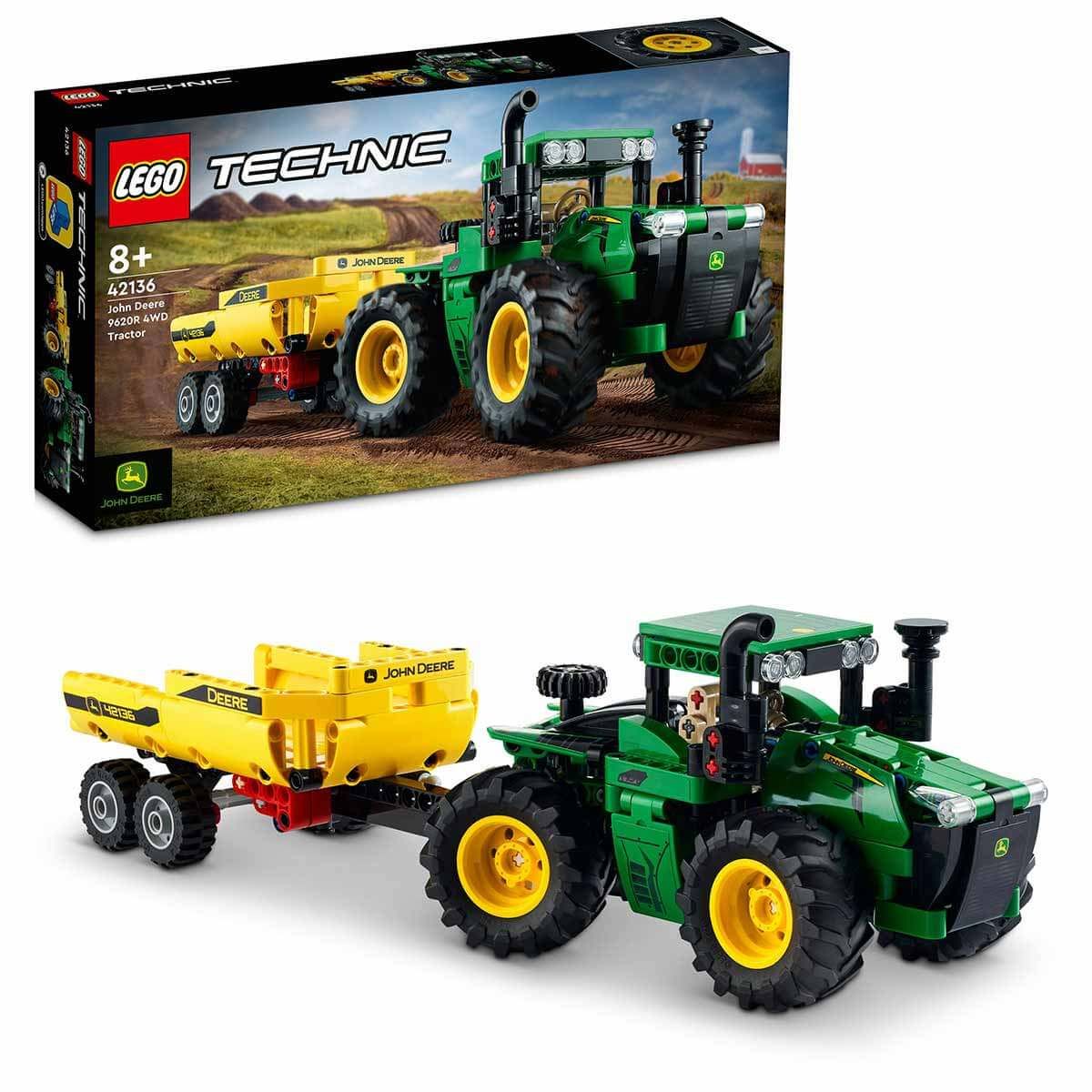 LEGO Technic John Deere 9620R 4WD Traktör LTC-42136 Oyuncak