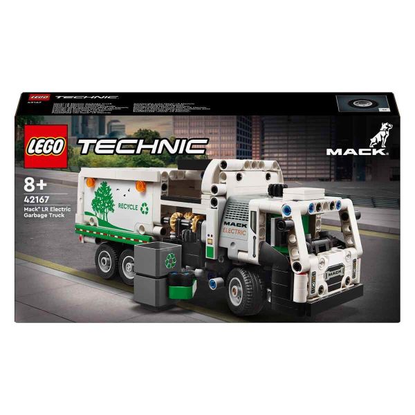 LEGO Technic Mack LR Elektrikli Çöp Kamyonu LTC-42167 Oyuncak