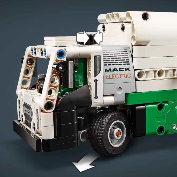 LEGO Technic Mack LR Elektrikli Çöp Kamyonu LTC-42167 Oyuncak