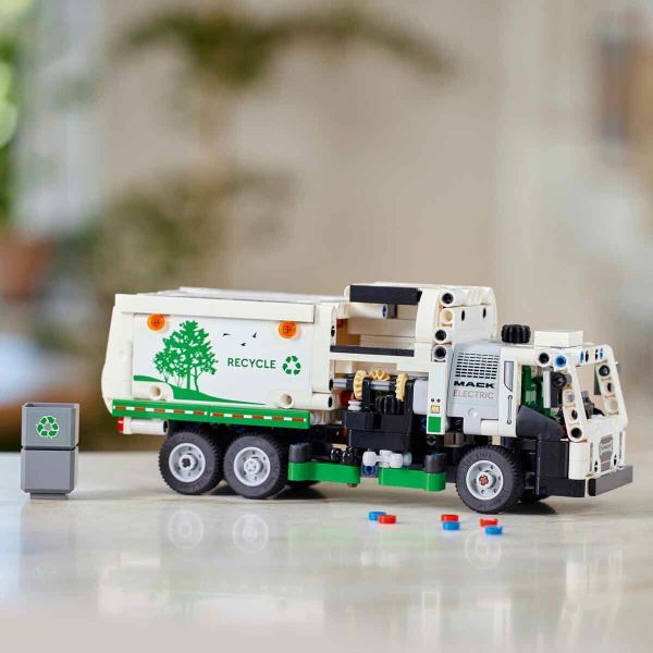 LEGO Technic Mack LR Elektrikli Çöp Kamyonu LTC-42167 Oyuncak