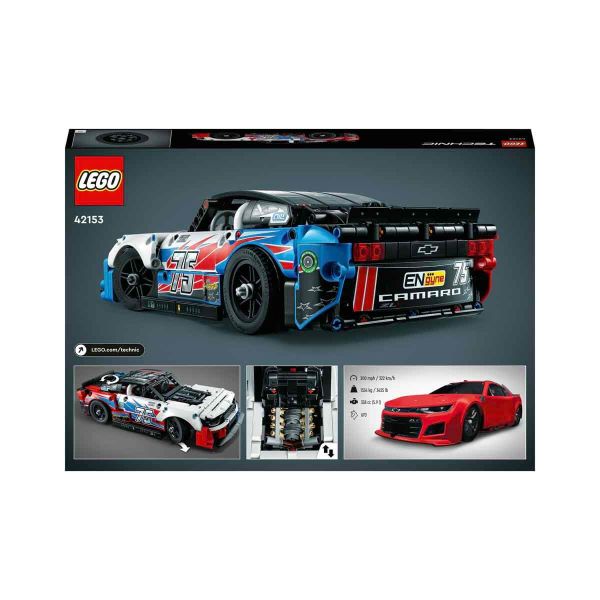 LEGO Technic NASCAR Yeni Nesil Chevrolet Camaro ZL1 LTC-42153 Oyuncak Araba