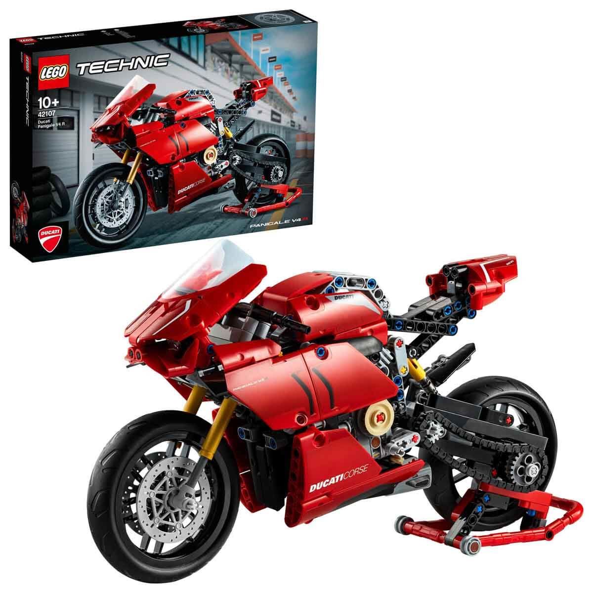 LEGO Technic Ducati Panigale V4 R LTC-42107 Oyuncak Motosiklet