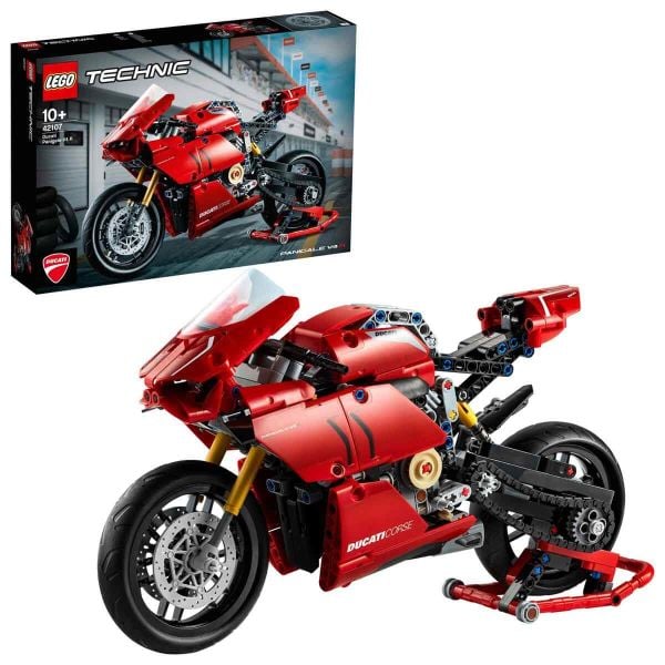 LEGO Technic Ducati Panigale V4 R LTC-42107 Oyuncak Motosiklet