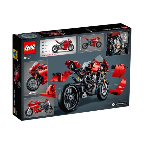 LEGO Technic Ducati Panigale V4 R LTC-42107 Oyuncak Motosiklet