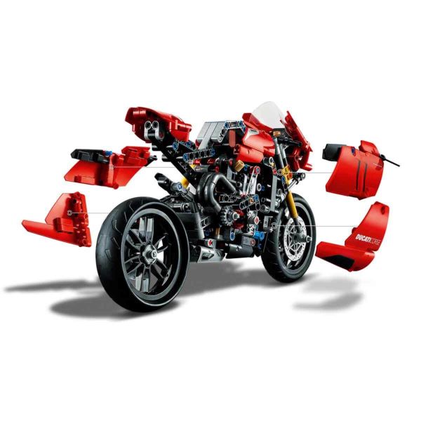 LEGO Technic Ducati Panigale V4 R LTC-42107 Oyuncak Motosiklet