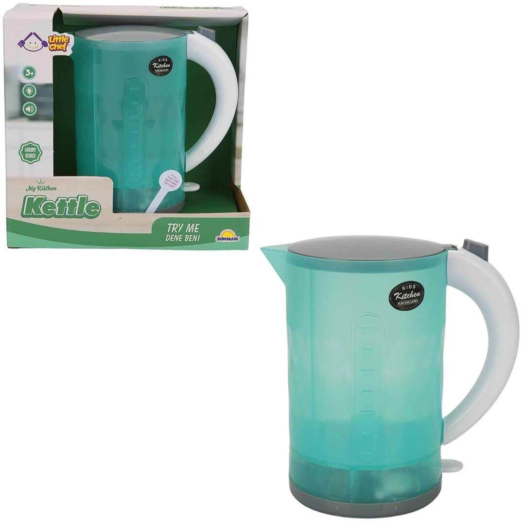 Little Chef Sesli ve Işıklı Oyuncak Kettle SNM-9986