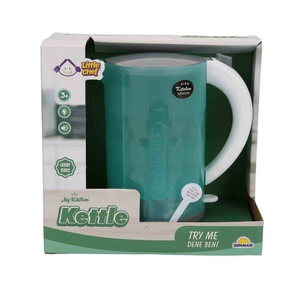 Little Chef Sesli ve Işıklı Oyuncak Kettle SNM-9986