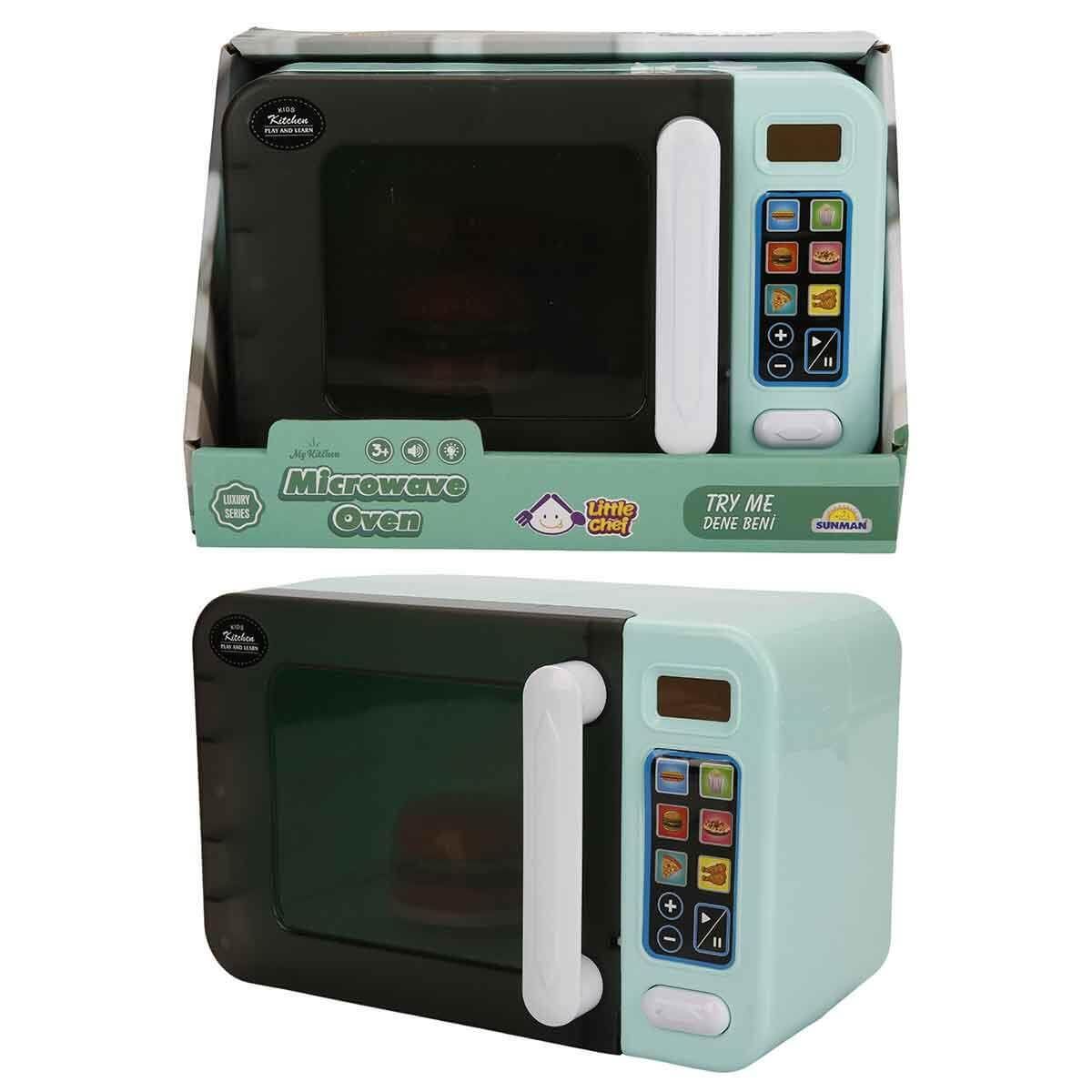 Little Chef Sesli ve Işıklı Oyuncak Mikrodalga Fırın SNM-998-3