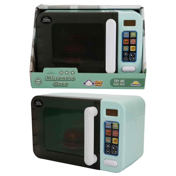 Little Chef Sesli ve Işıklı Oyuncak Mikrodalga Fırın SNM-998-3