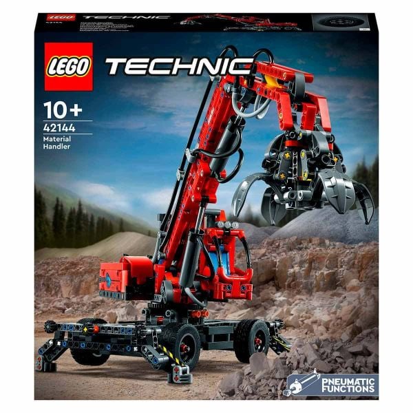LEGO Technic Malzeme Elleçleyici LTC-42144 Oyuncak İnşaat Makinası