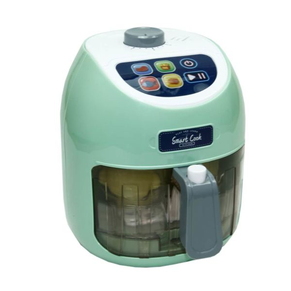 Air Fryer Gıdaları Renk Değiştiren Dokunmatik Oyuncak Fritöz Seti LD-6613A