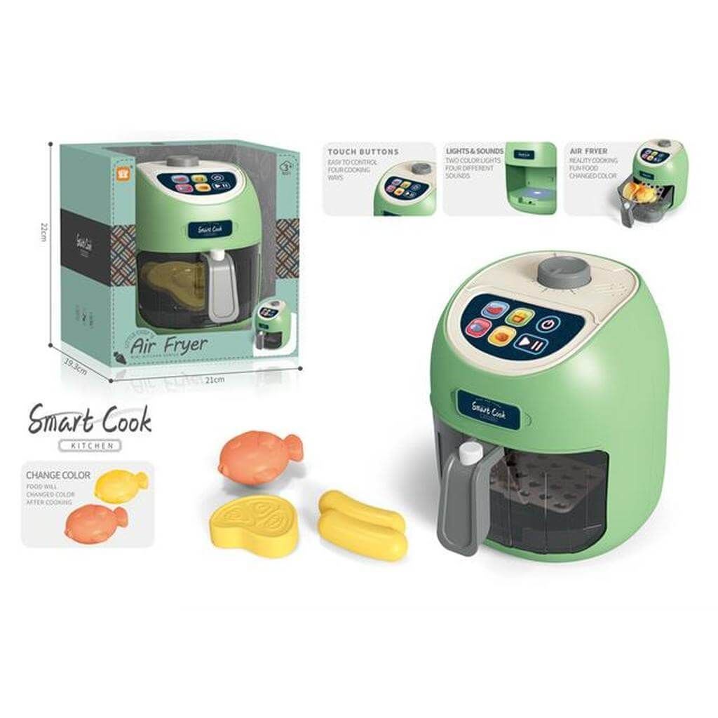 Air Fryer Gıdaları Renk Değiştiren Dokunmatik Fritöz Seti LD-6613A