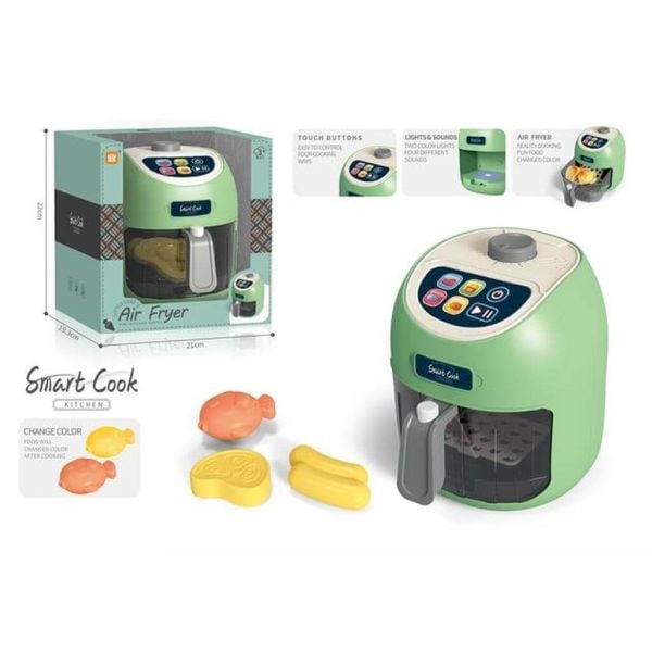 Air Fryer Gıdaları Renk Değiştiren Dokunmatik Fritöz Seti LD-6613A