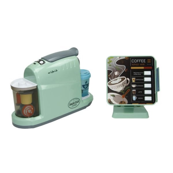 Sipariş Ekranlı Oyuncak Kahve Makinesi Seti LD-6610A