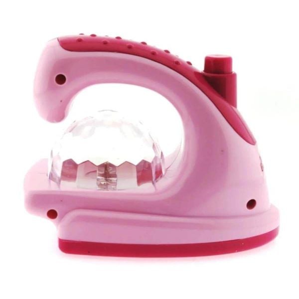 Oyuncak Ütü Pembe Renkli Sesli ve Işıklı Beauty Tron MG-018-25