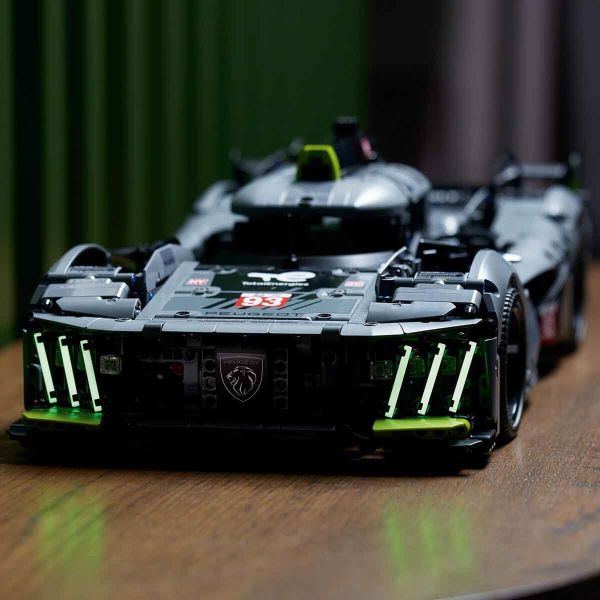 LEGO Technic PEUGEOT 9X8 24H Le Mans Hybrid Hypercar LTC-42156 Oyuncak Araba