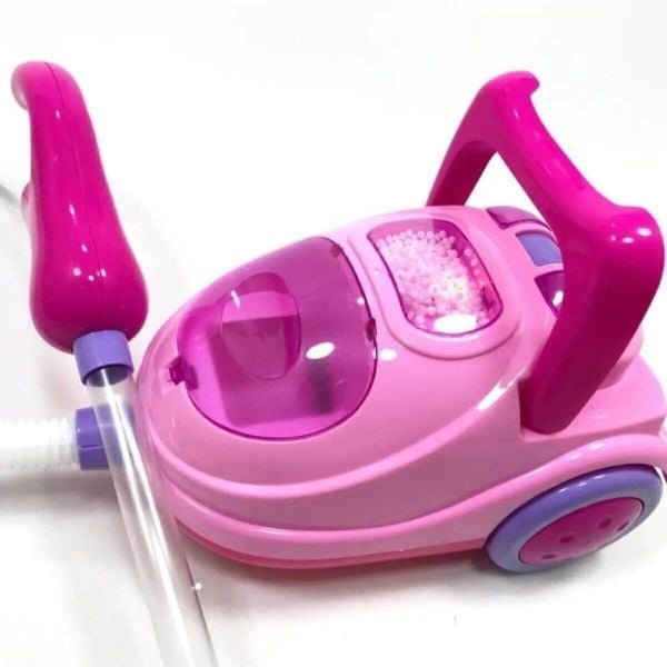 Sesli ve Işıklı 19 cm Oyuncak Elektrikli Süpürge Vacuum Cleaner LS820K