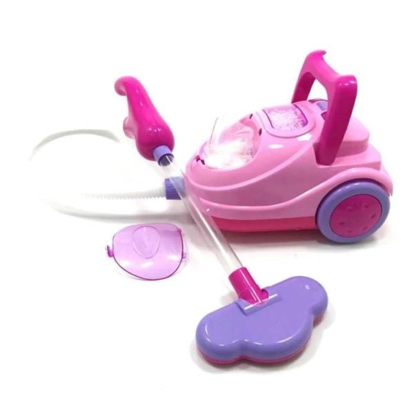 Sesli ve Işıklı 19 cm Oyuncak Elektrikli Süpürge Vacuum Cleaner LS820K