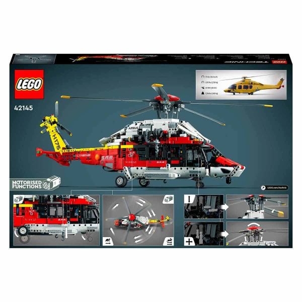 LEGO Technic Airbus H175 Kurtarma Helikopteri LTC-42145 Oyuncak Seti