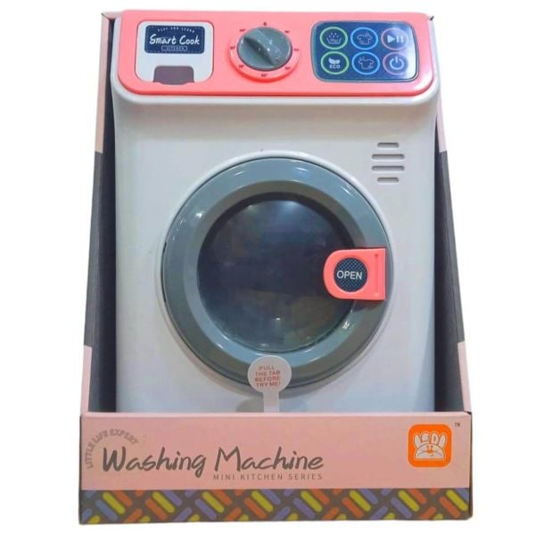 Sesli ve Işıklı Dokunmatik Ekran Oyuncak Çamaşır Makinesi LD-885B